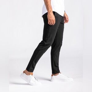 Bylt premium everyday pant 2.0 slim fit pants black performance stretch size 30